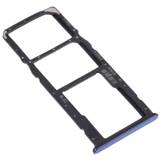 SIM Card Tray + SIM Card Tray + Micro SD Card Tray for Huawei Enjoy 8 (Blue) by buy2fix