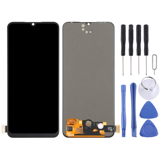 Original AMOLED Material LCD Screen and Digitizer Full Assembly for vivo V21 4G V2066, V2108 by buy2fix