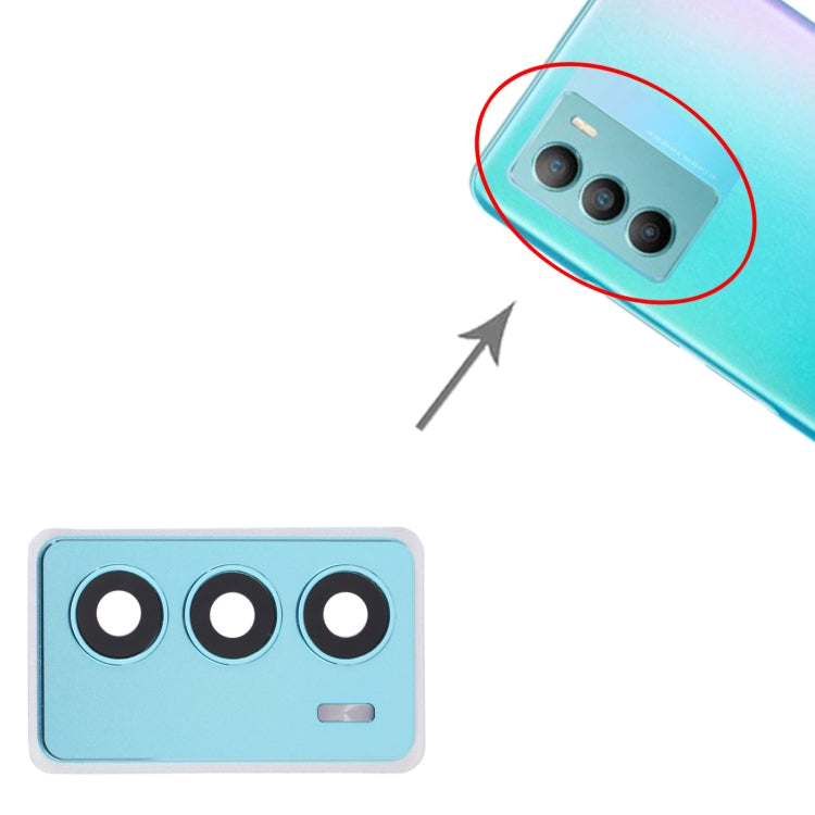 For Vivo T1 Back Camera Lens Frame (Green) by buy2fix