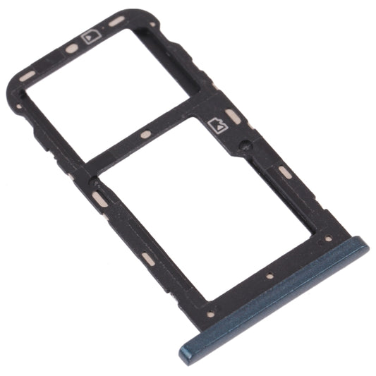 SIM Card Tray + SIM Card Tray / Micro SD Card Tray for ZTE Blade V10 Vita (Dark Green) by buy2fix