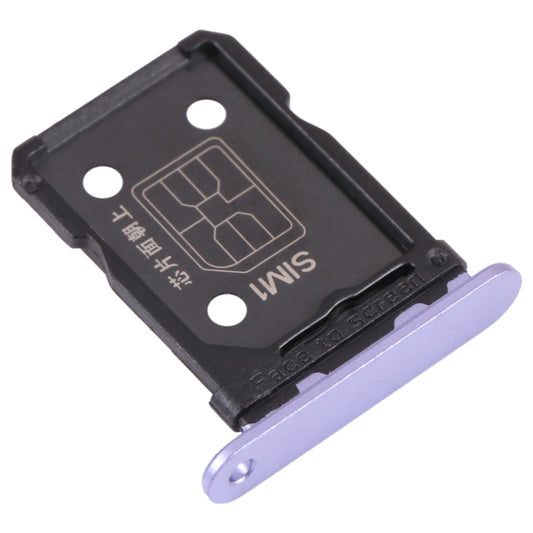 For OPPO Reno6 4G CPH2235 / Reno6 Z SIM Card Tray + SIM Card Tray(Purple) by buy2fix