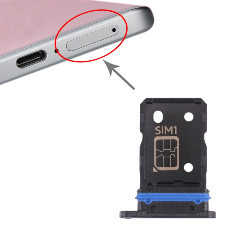 For vivo X70 V2133A V2104 SIM Card Tray + SIM Card Tray (Blue) by buy2fix