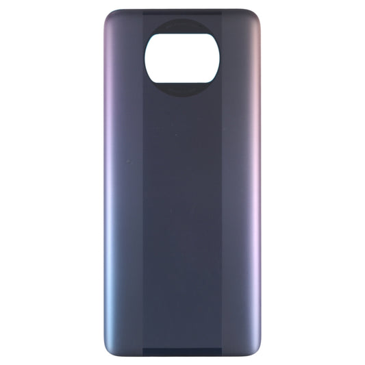 Original Battery Back Cover for Xiaomi Poco X3 Pro M2102J20SG(Black) by buy2fix