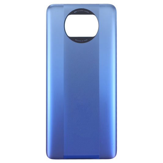 Original Battery Back Cover for Xiaomi Poco X3 Pro M2102J20SG(Blue) by buy2fix