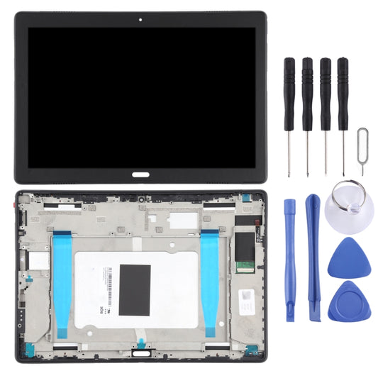 OEM LCD Screen for Lenovo Tab P10 TB-X705, TB-X705L, TB-X705F, TB-X705N Digitizer Full Assembly with Frame (Black) by buy2fix
