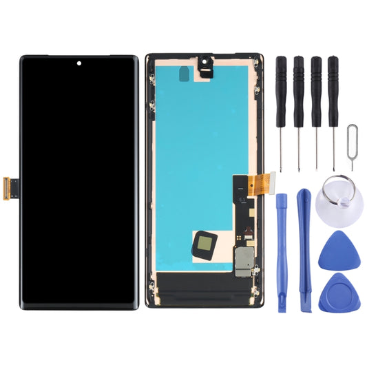 Original LCD Screen for Google Pixel 6 Pro Digitizer Full Assembly with Frame by buy2fix