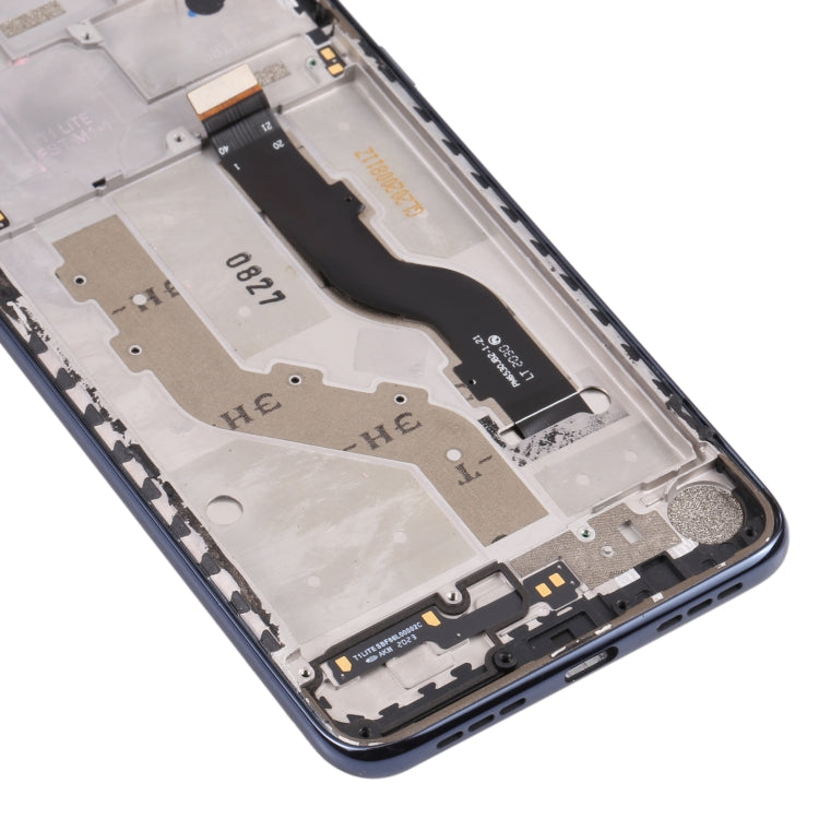 TFT LCD Screen for TCL 10L / 10 Lite T770H Digitizer Full Assembly with Frame (Black) by buy2fix