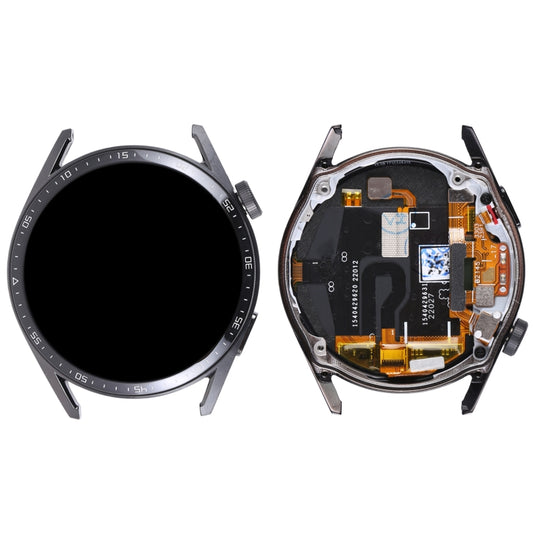 For Huawei Watch GT 3 46mm JPT-B29 Single Cable Edition Original LCD Screen Digitizer Full Assembly With Frame(Black) by buy2fix