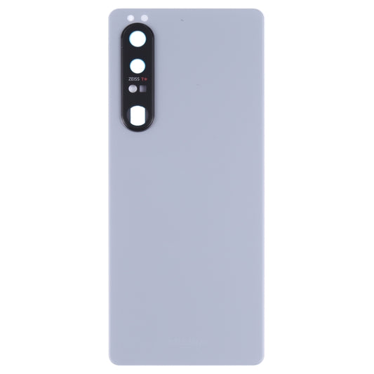 Original Battery Back Cover with Camera Lens for Sony Xperia 1 III(Silver) by buy2fix