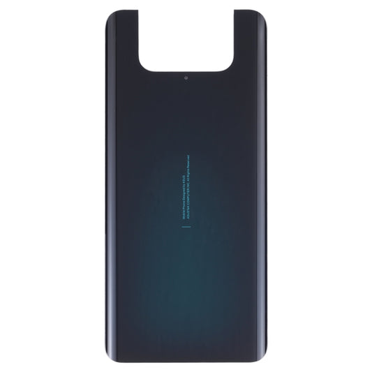 Glass Battery Back Cover for Asus Zenfone 7 Pro ZS671KS(Jet Black) by buy2fix