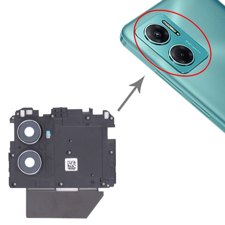 Back Camera Lens Frame for Xiaomi Redmi Note 11e by buy2fix