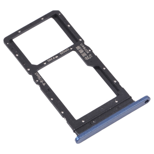 SIM Card Tray + SIM Card Tray / Micro SD Card Tray for Honor Play 20 (Blue) by buy2fix
