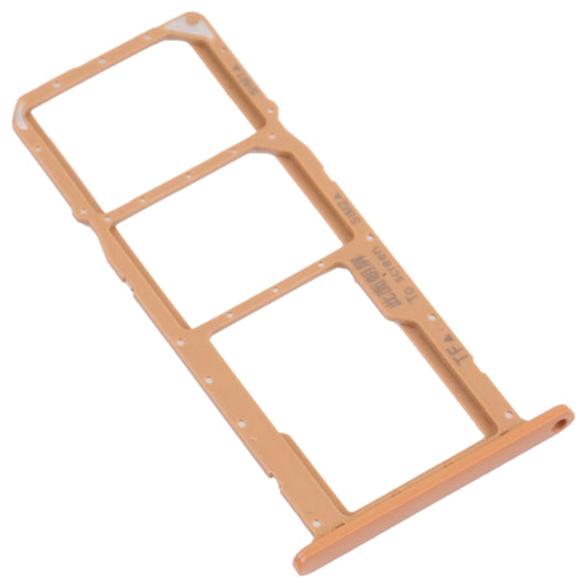 SIM Card Tray + SIM Card Tray + Micro SD Card Tray for Honor Play 8(Brown) by buy2fix