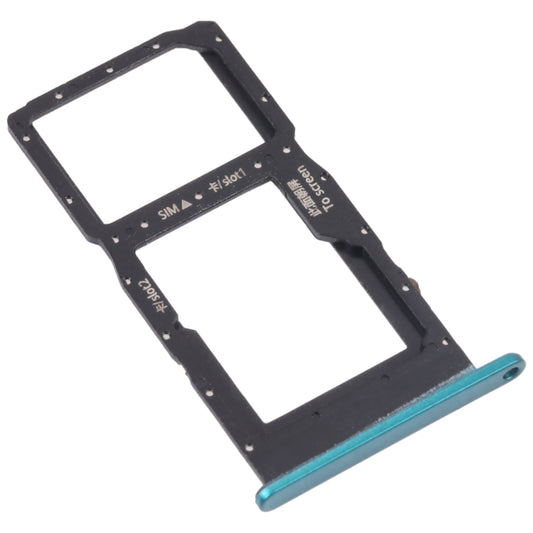 SIM Card Tray + SIM Card Tray / Micro SD Card Tray for Huawei Nova Y60 (Green) by buy2fix