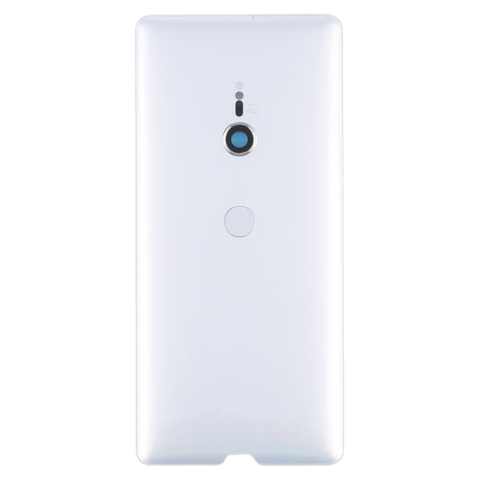 Original Battery Back Cover with Fingerprint for Sony Xperia XZ3(Silver) by buy2fix
