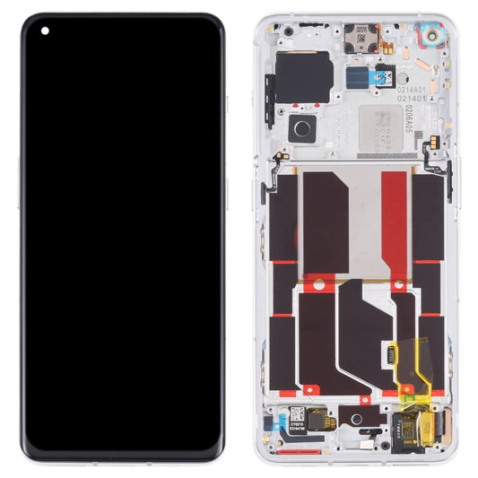 For OnePlus 10 Pro NE2210 Digitizer Full Assembly with Frame Original LCD Screen (Silver) by buy2fix