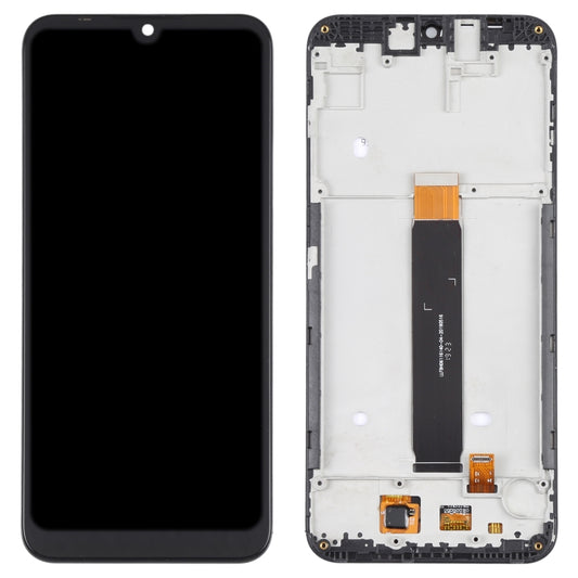OEM LCD Screen for Lenovo K10 2019 XT2025-3 Digitizer Full Assembly with Frame (Black) by buy2fix