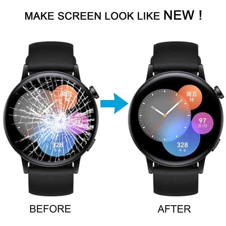 For Huawei Watch GT 3 42mm MIL-B19 Original LCD Screen and Digitizer Full Assembly With Frame (Black) by buy2fix