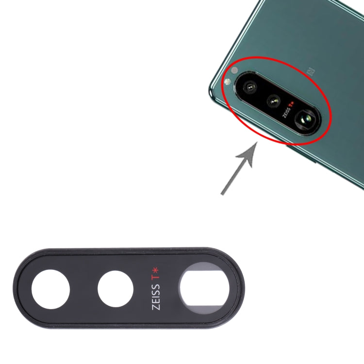 Original Camera Lens Cover for Sony Xperia 5 III (Black) by buy2fix