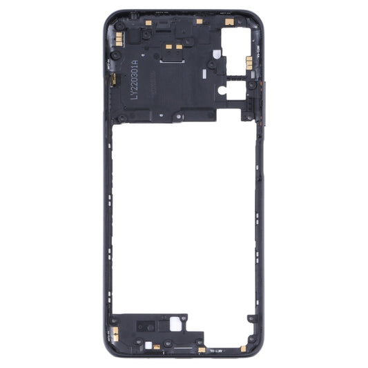 Original Middle Frame Bezel Plate for Xiaomi Poco M3 Pro 5G M2103K19PG M2103K19PI (Black) by buy2fix