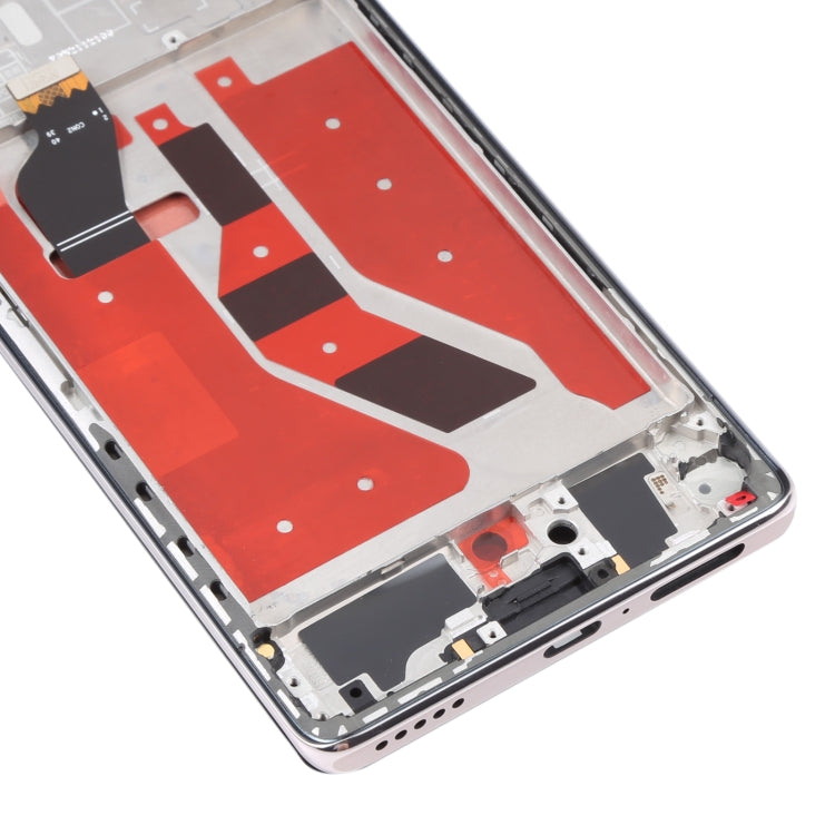 Original OLED LCD Screen for Honor 50 Pro Digitizer Full Assembly with Frame(Silver) by buy2fix