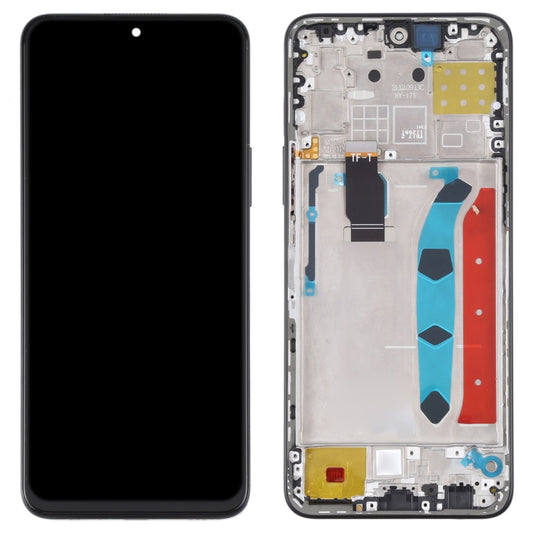 Original LCD Screen for Honor X30i Digitizer Full Assembly with Frame(Black) by buy2fix