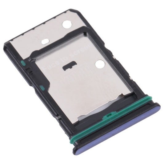 For OnePlus Nord CE 2 5G SIM Card Tray + SIM Card Tray + Micro SD Card Tray (Blue) by buy2fix