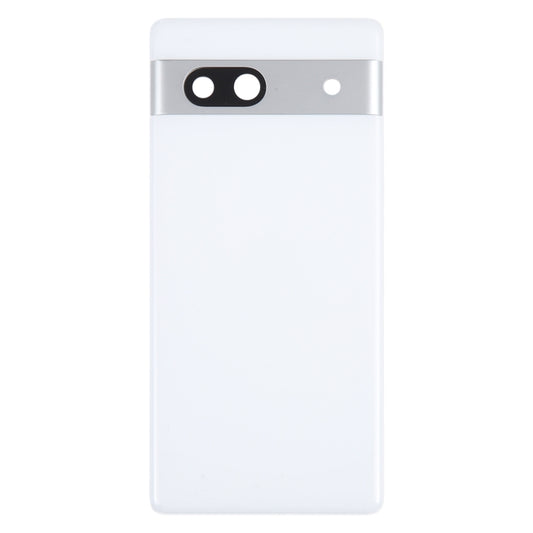 For Google Pixel 7A Original Battery Back Cover with Camera Lens Cover(White) by buy2fix