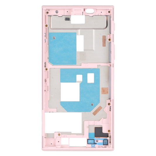 Middle Frame Bezel Plate for Sony Xperia X Compact (Pink) by buy2fix