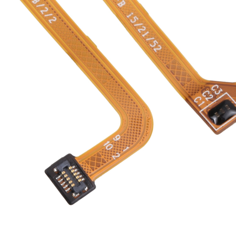 For Xiaomi Redmi 10C/Redmi 10 India/Poco C40 Fingerprint Sensor Flex Cable(Black) by buy2fix