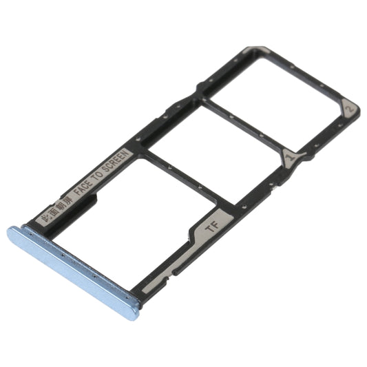 SIM Card Tray + SIM Card Tray + Micro SD Card Tray For Xiaomi Redmi Note 11E (Blue) by buy2fix