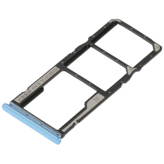 SIM Card Tray + SIM Card Tray + Micro SD Card Tray For Xiaomi Redmi 10 5G (Blue) by buy2fix