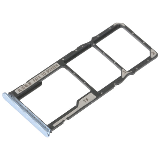 SIM Card Tray + SIM Card Tray + Micro SD Card Tray For Xiaomi Poco M4 5G/Poco M4 5G India/Redmi Note 11R(Blue) by buy2fix