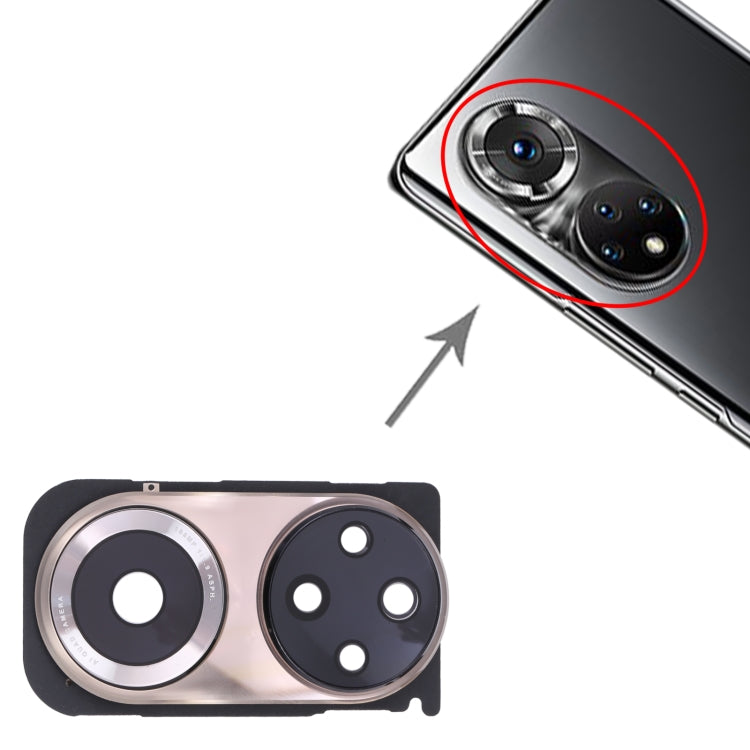 For Honor 50 Pro Original Camera Lens Cover(Gold) by buy2fix