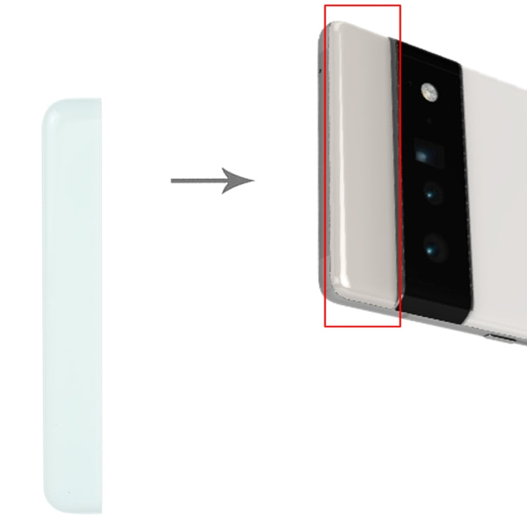 Front Upper Top Back Cover for Google Pixel 6a (Green) by buy2fix