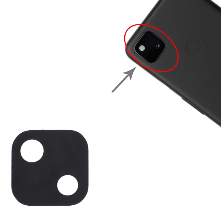 For Google Pixel 4a 4G 10 PCS Back Camera Lens by buy2fix