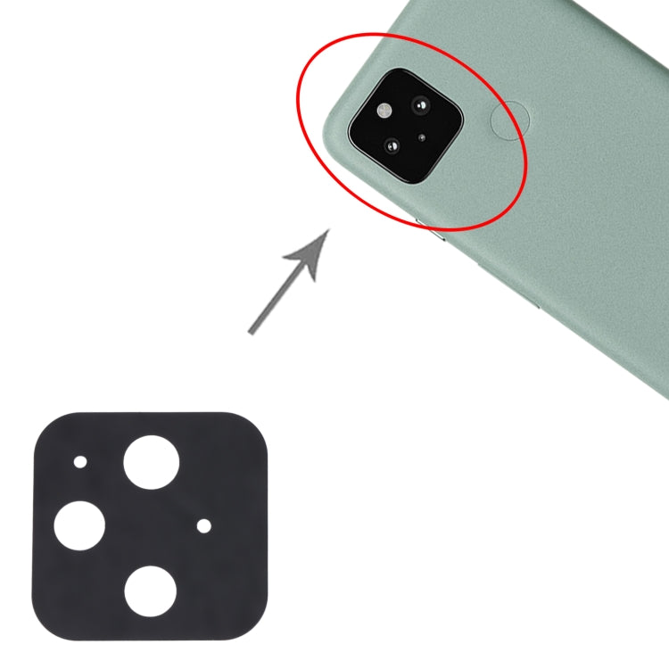 For Google Pixel 5 10 PCS Back Camera Lens by buy2fix