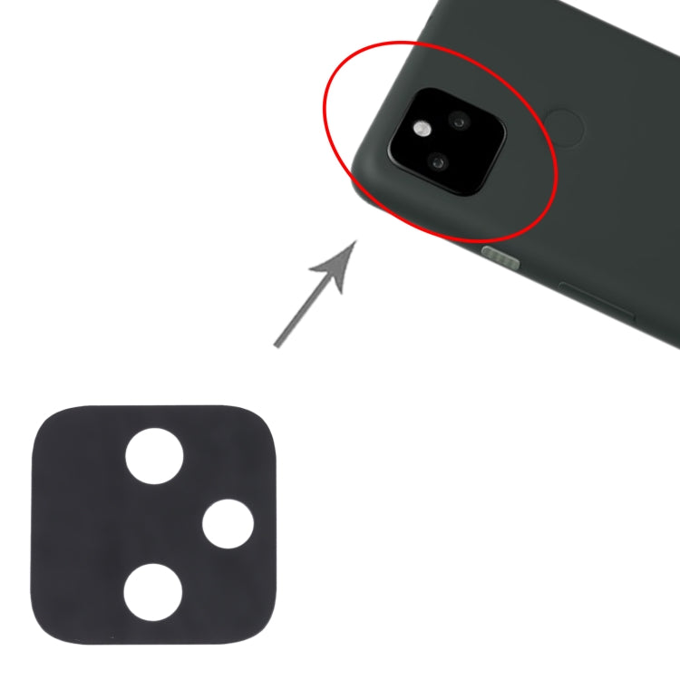 For Google Pixel 5a 10 PCS Back Camera Lens by buy2fix