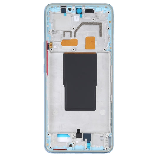 For Xiaomi Redmi K50 Ultra / 12T / 12T Pro Original Front Housing LCD Frame Bezel Plate(Blue) by buy2fix