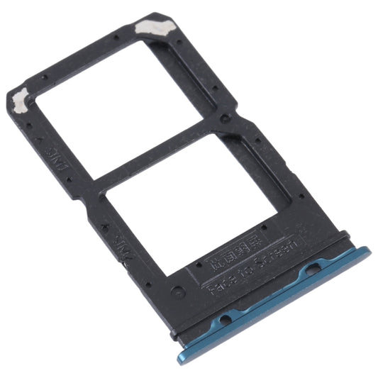 For OPPO Reno SIM Card Tray + SIM / Micro SD Card Tray (Green) by buy2fix