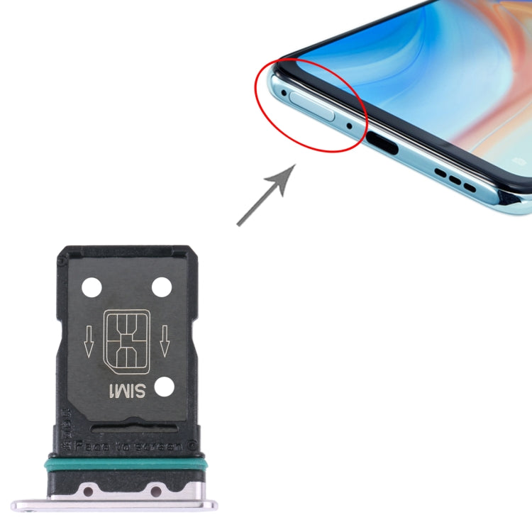 For OPPO Reno4 Pro 5G SIM Card Tray + SIM Card Tray (Gold) by buy2fix