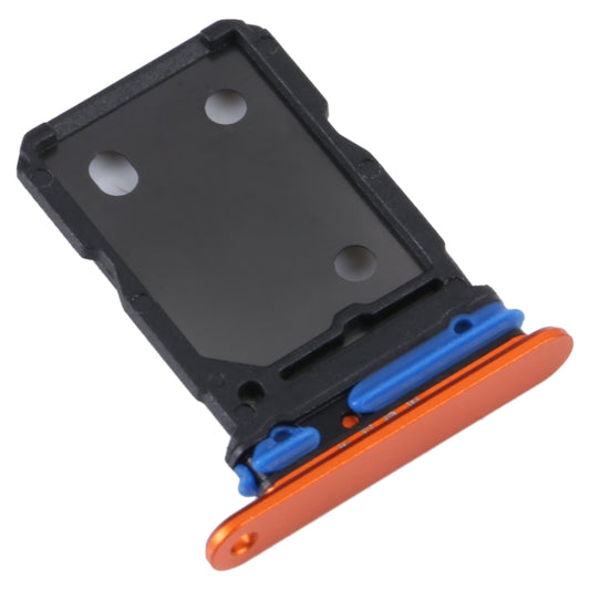 For vivo X80 SIM Card Tray + SIM Card Tray (Orange) by buy2fix