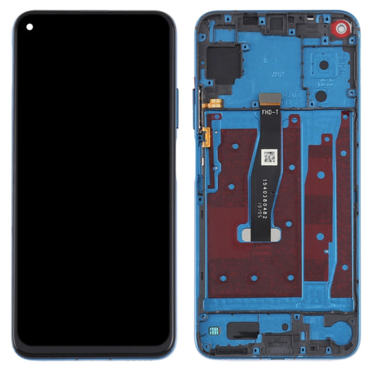 Original LCD Screen For Honor 20 / Huawei Nova 5T Digitizer Full Assembly with Frame(Green) by buy2fix
