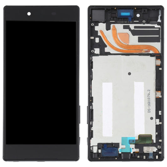 Original LCD Screen For Sony Xperia Z5 Premium E6853 Digitizer Full Assembly with Frame(Black) by buy2fix