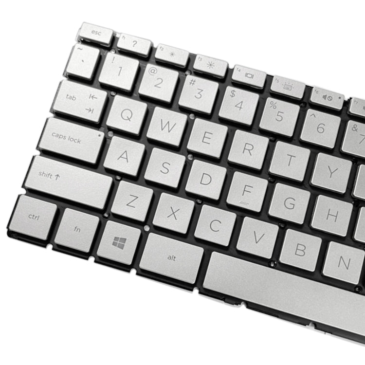 US Version Keyboard with Backlight For HP Pavilion x360 14-CE 14-DH 14-cd 14m-cd 14t-cd 14-CE000 L47854-171 (Silver) by buy2fix