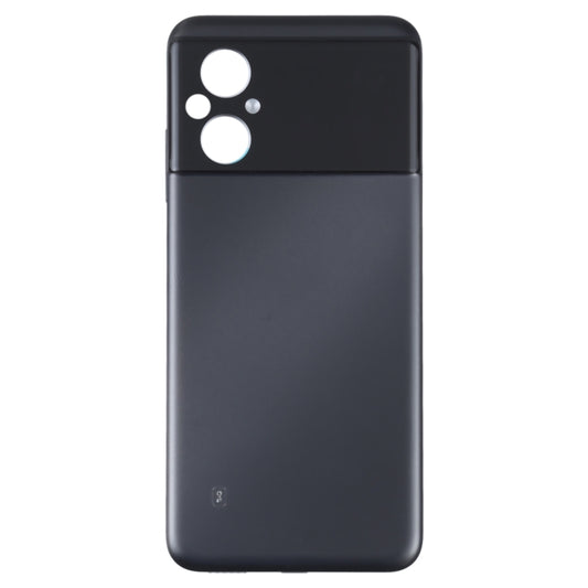 For Xiaomi Poco M5 / Poco M5 India Original Battery Back Cover(Black) by buy2fix
