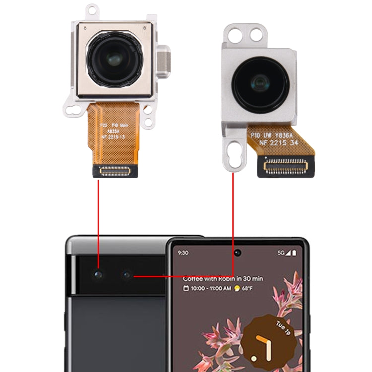 For Google Pixel 7 Original Back Facing Wide Camera by buy2fix