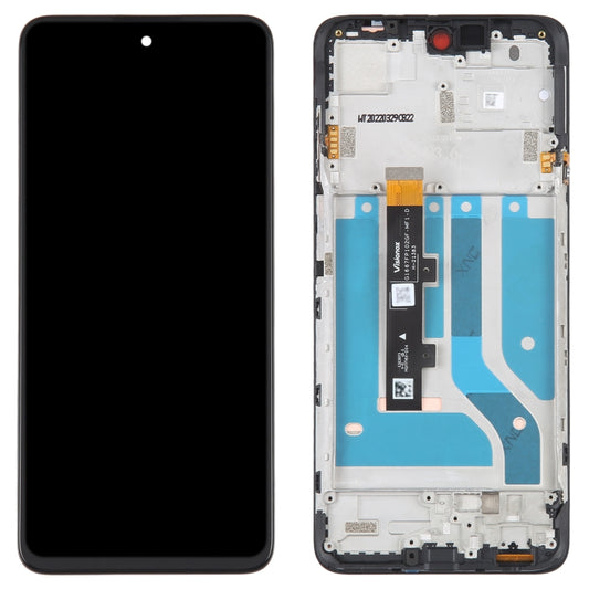 Original OLED LCD Screen For Motorola Edge 20 Fusion / Edge 20 Lite Digitizer Full Assembly with Frame by buy2fix