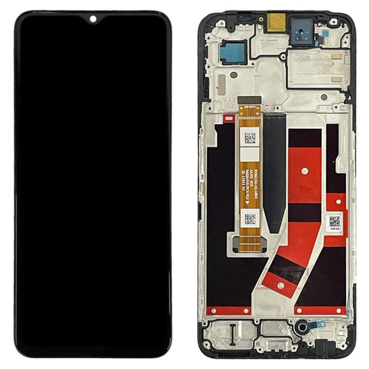 IPS LCD Screen for OnePlus Nord N300 Digitizer Full Assembly with Frame (Black) by buy2fix