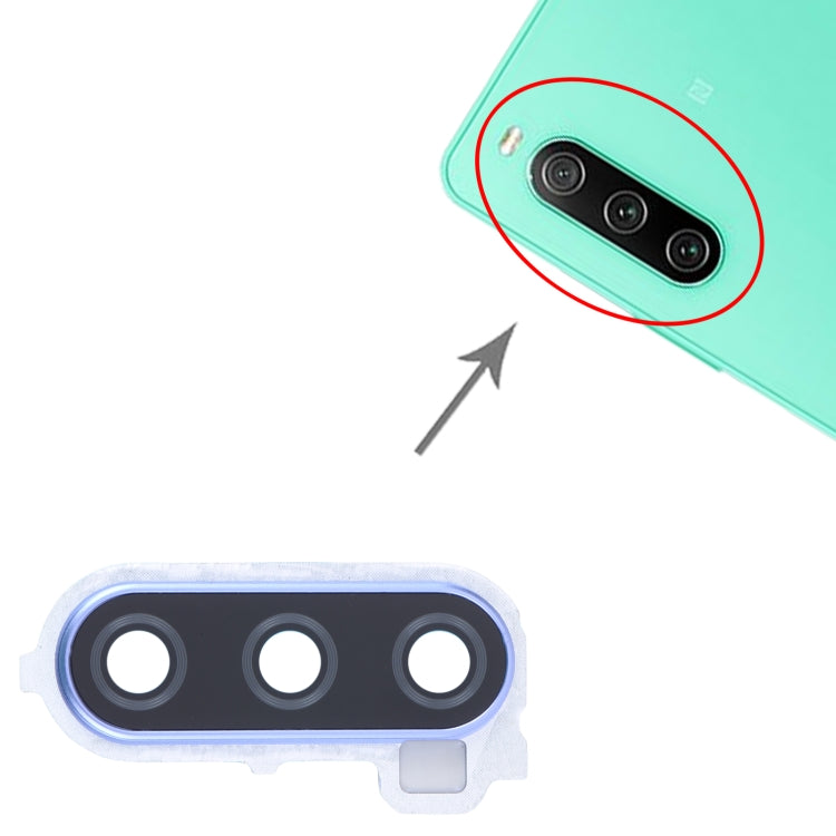 For Sony Xperia 10 IV Original Camera Lens Cover (Blue) by buy2fix